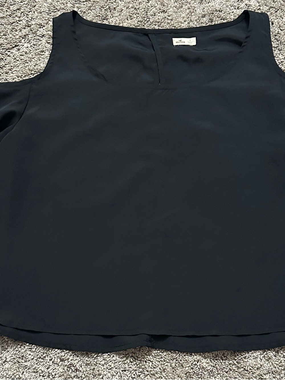 Hollister Black Cold-Shoulder Camisole